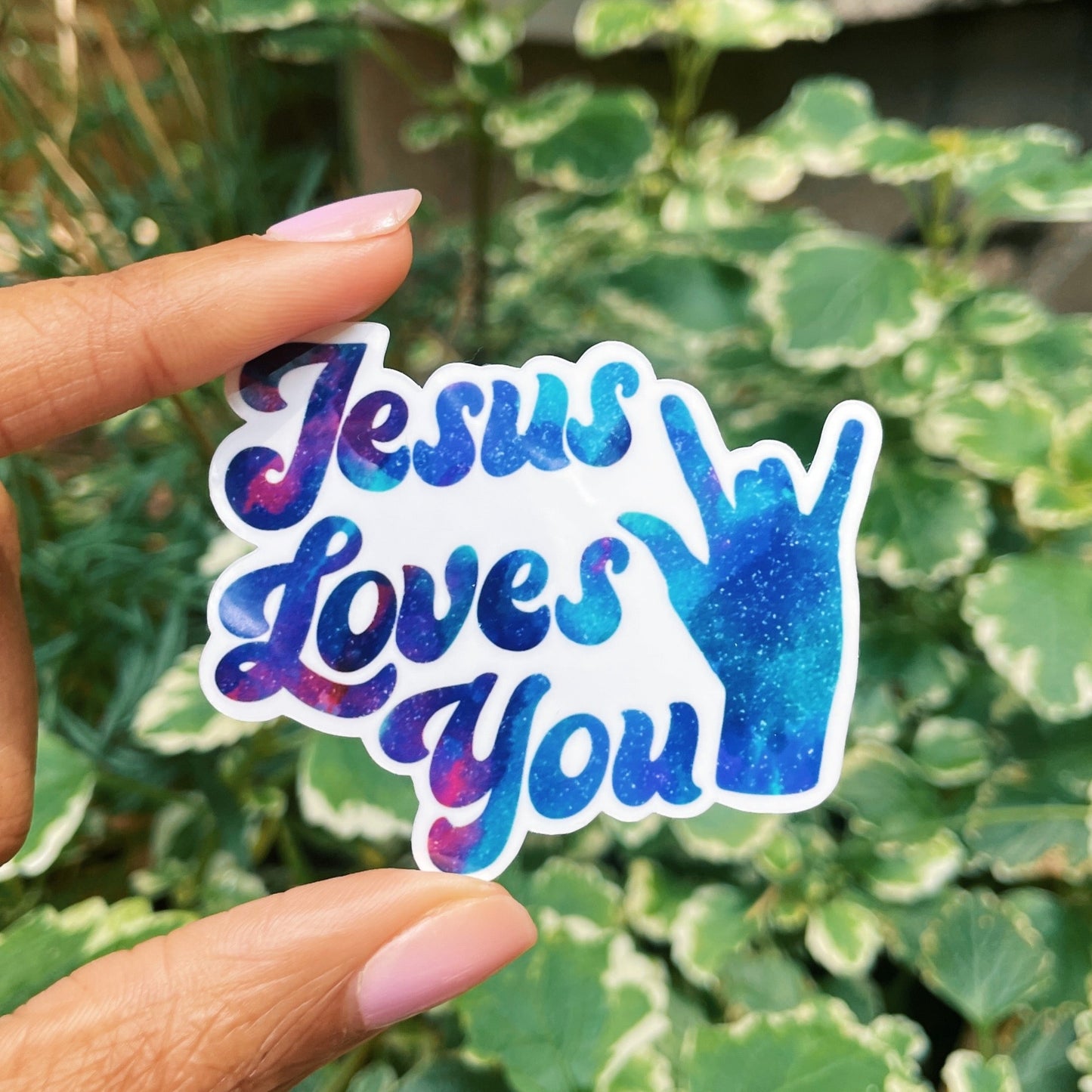 Jesus Loves You Sticker