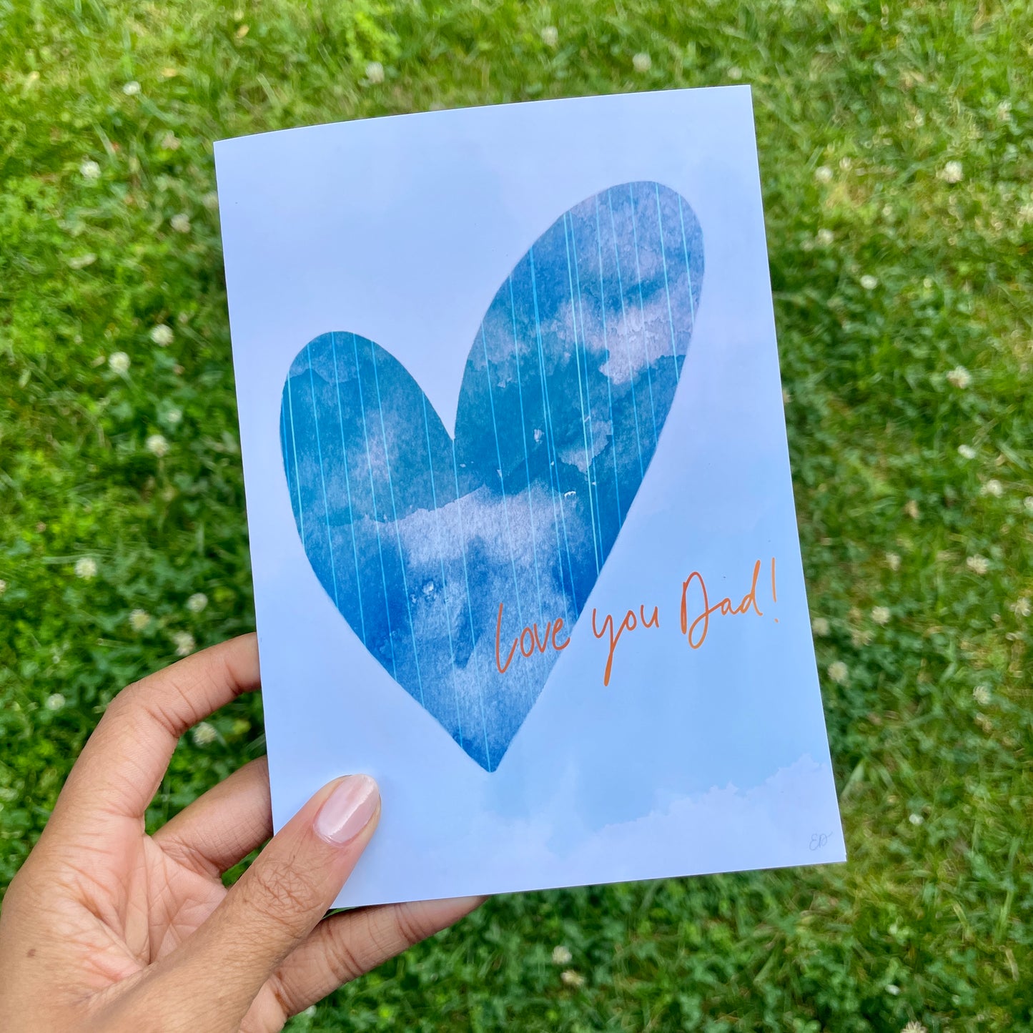 Love You Dad Card