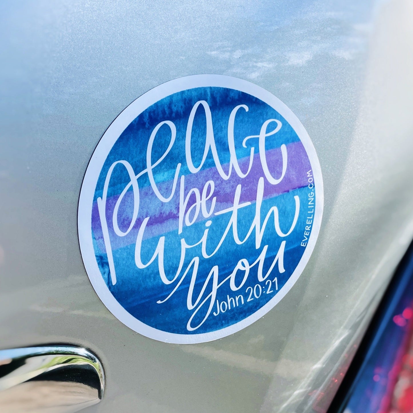 Peace Be With You Magnet