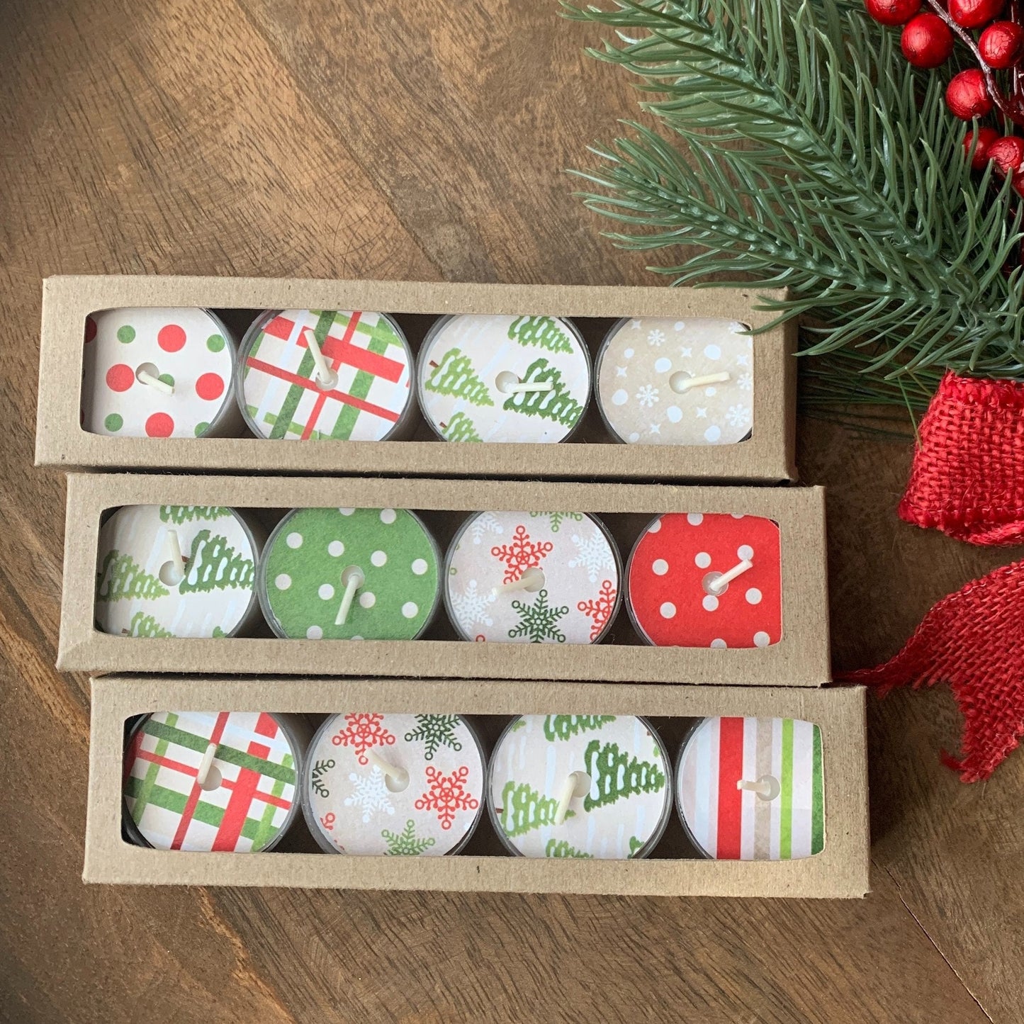 Holiday Tea Candle Set
