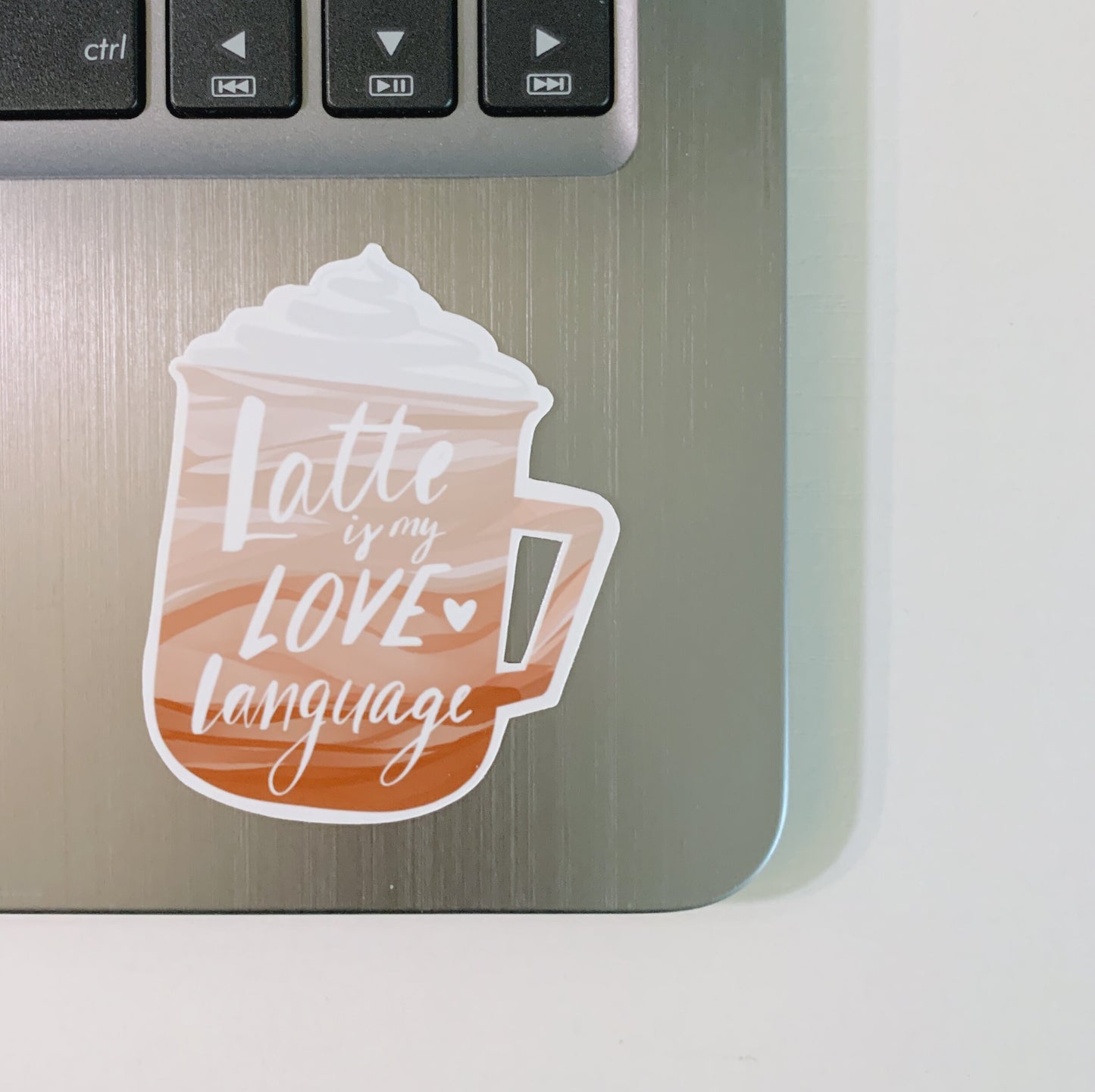 Latte Love Sticker