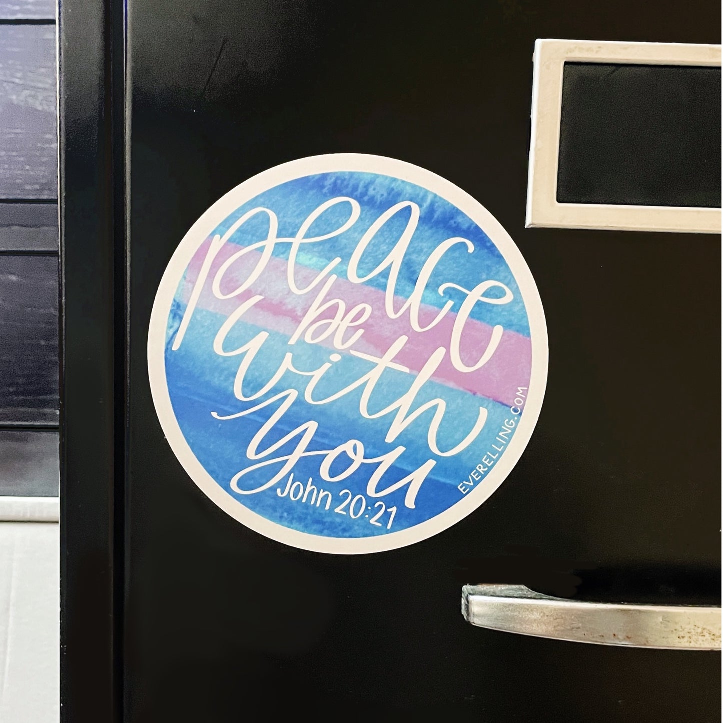 Peace Be With You Magnet