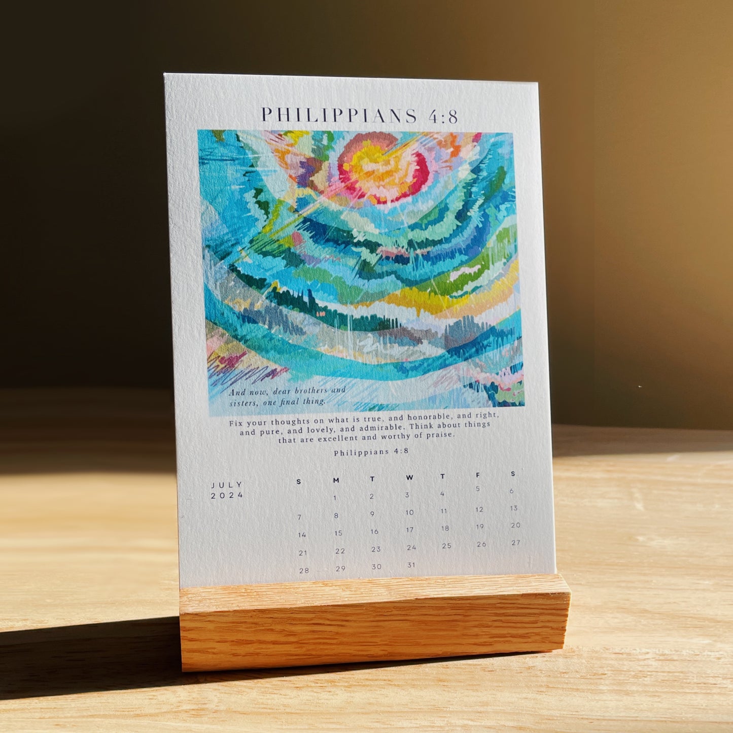 2024 Desk Calendar