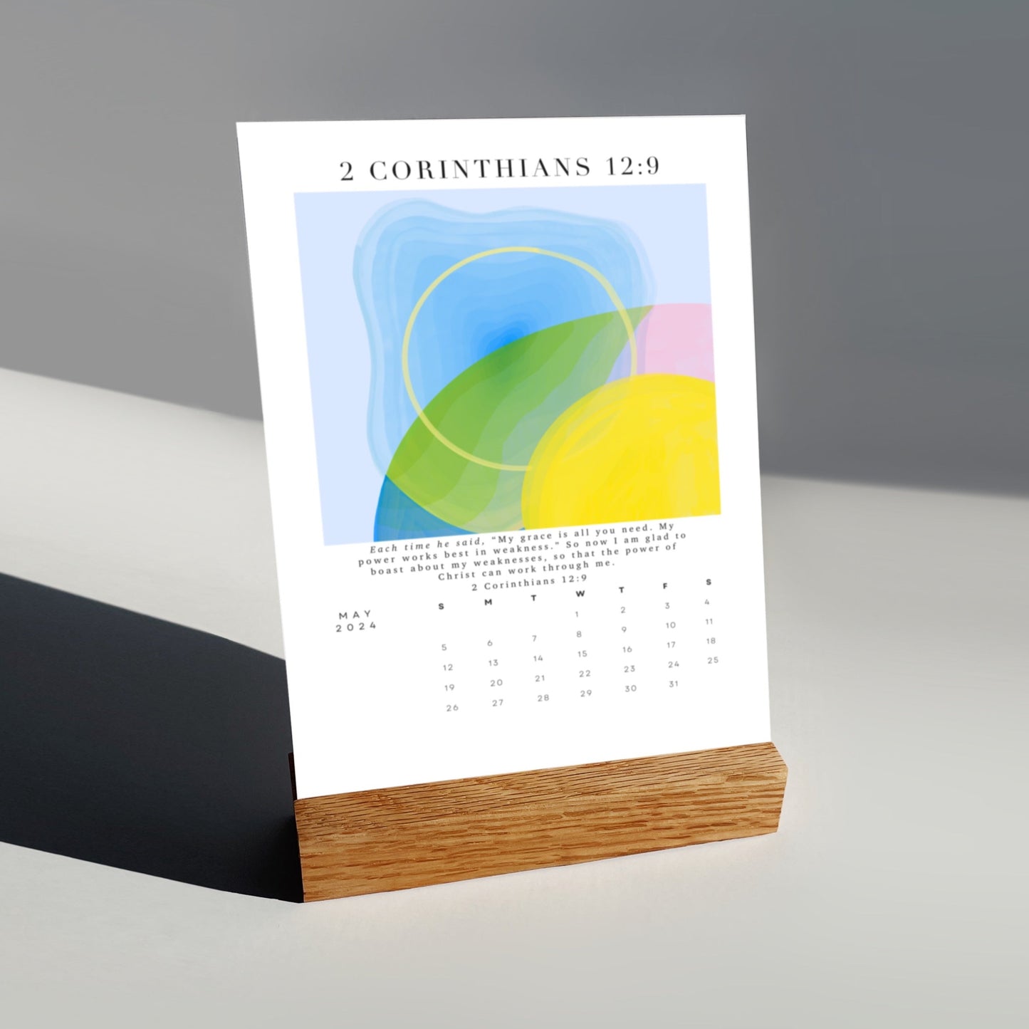 2024 Desk Calendar