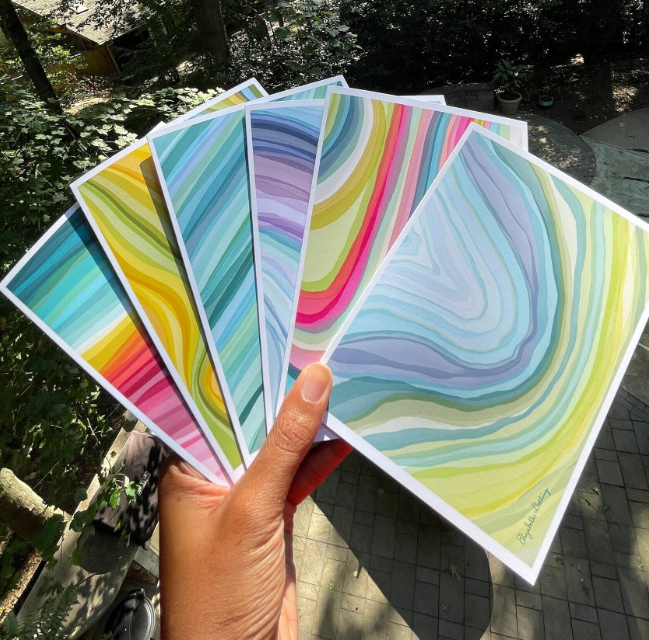 Ribbons Of Color Card Box Set