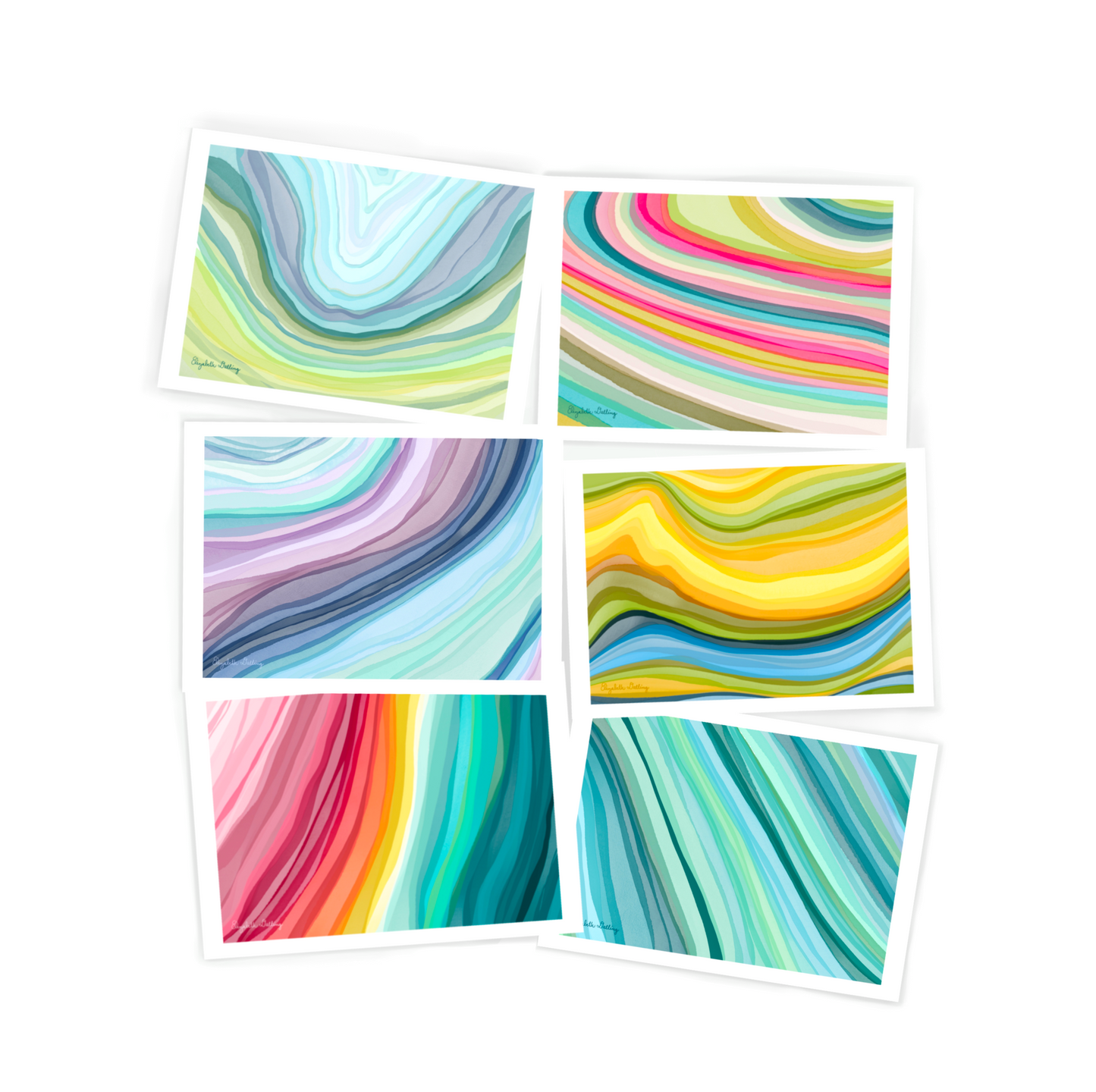Ribbons Of Color Card Box Set