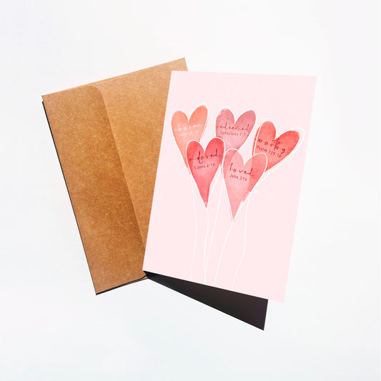 Balloons Of Love Card