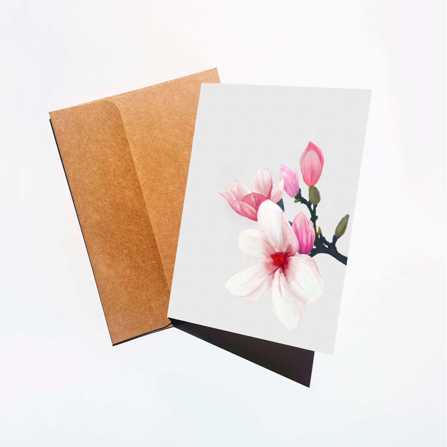 Pink Magnolia Card