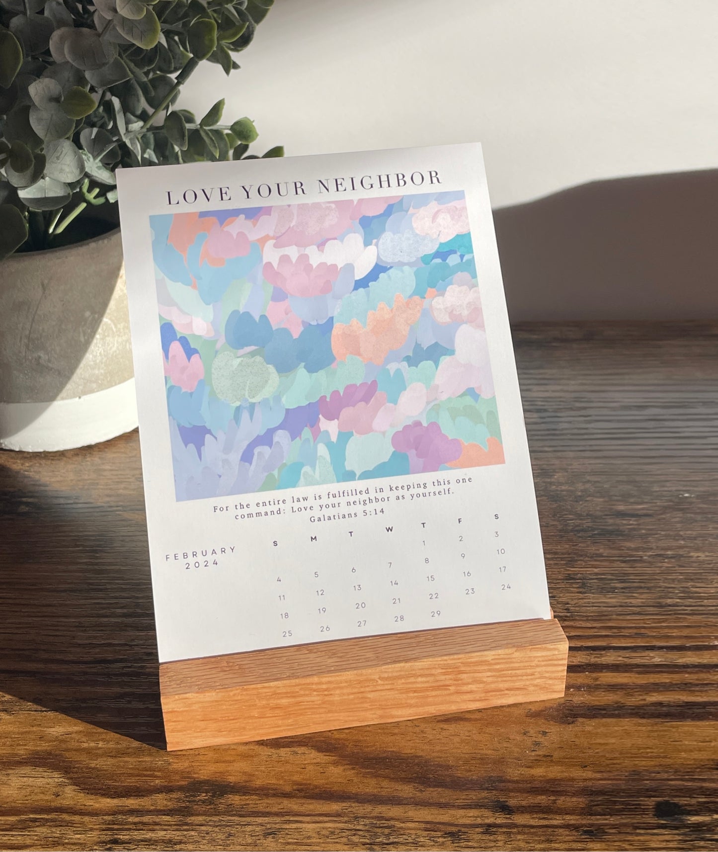 2024 Desk Calendar