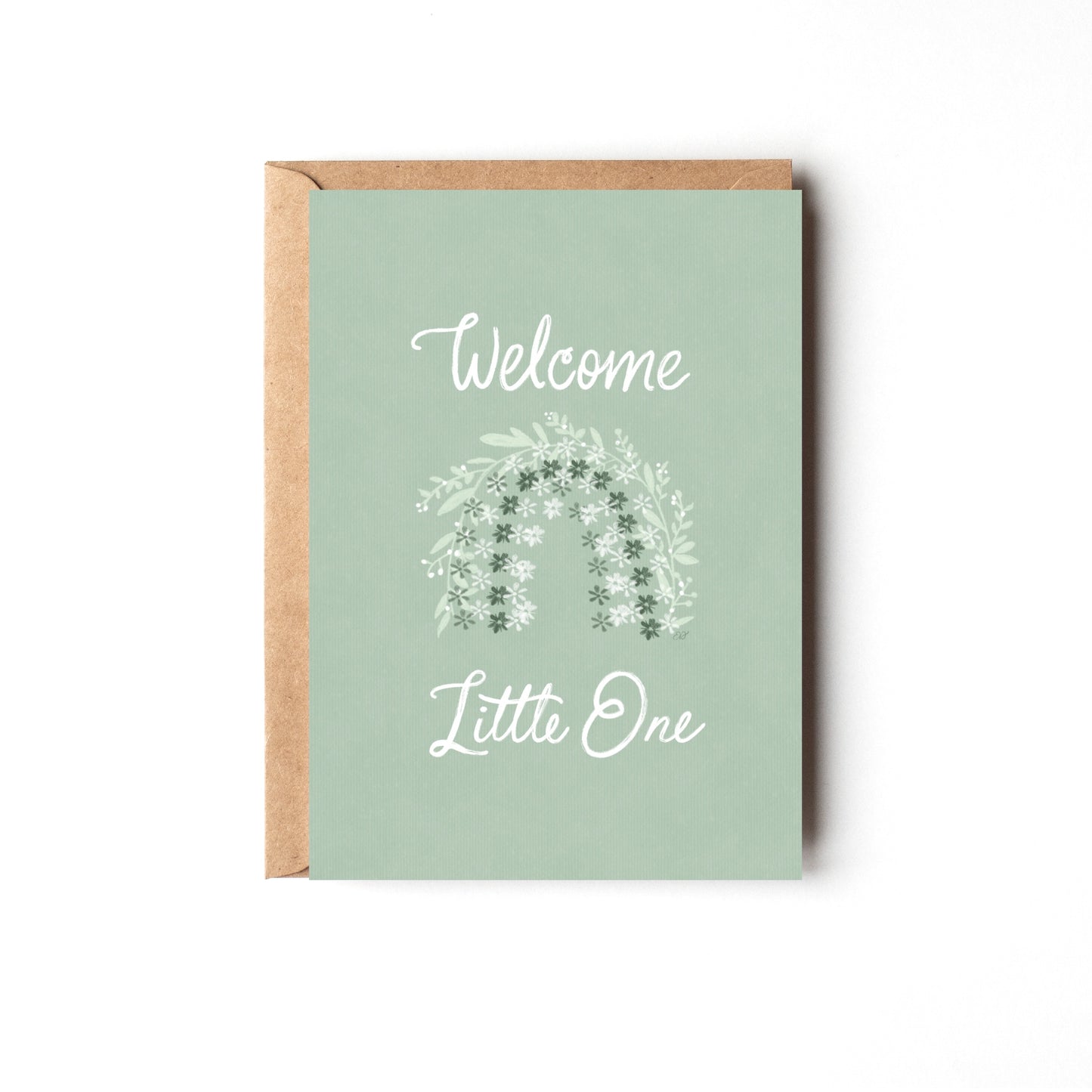 Welcome Little One Baby Shower Card
