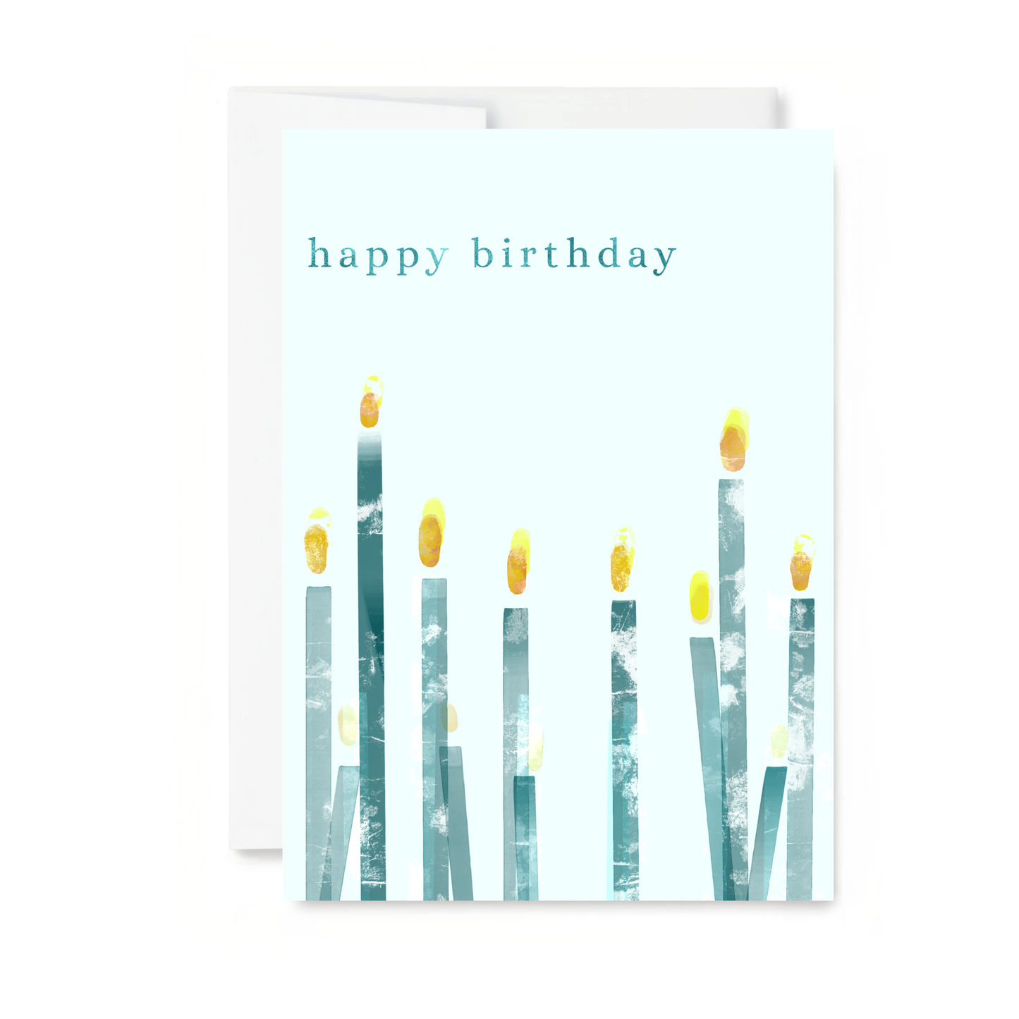 Candles - Happy Birthday Card