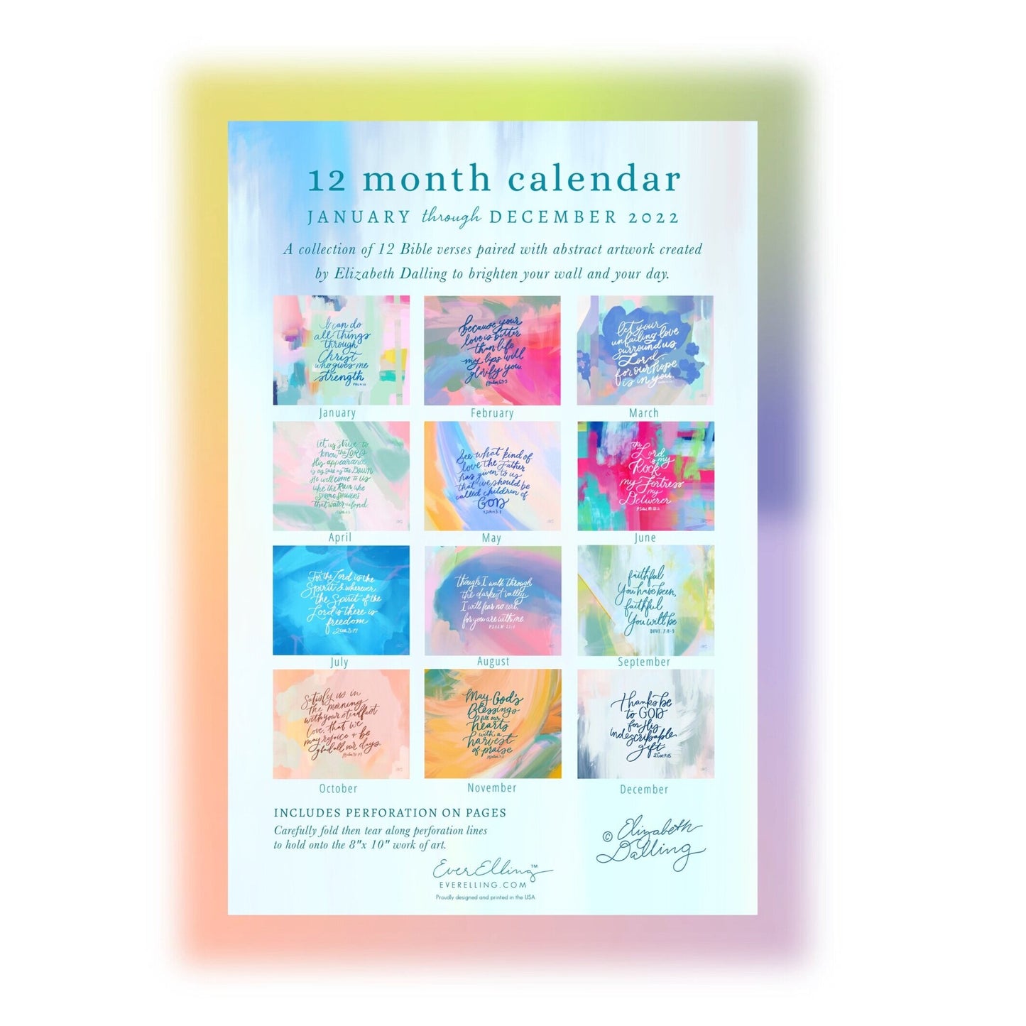 2022 Art Calendar