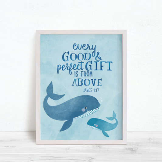 Every Good And Perfect Gift Print