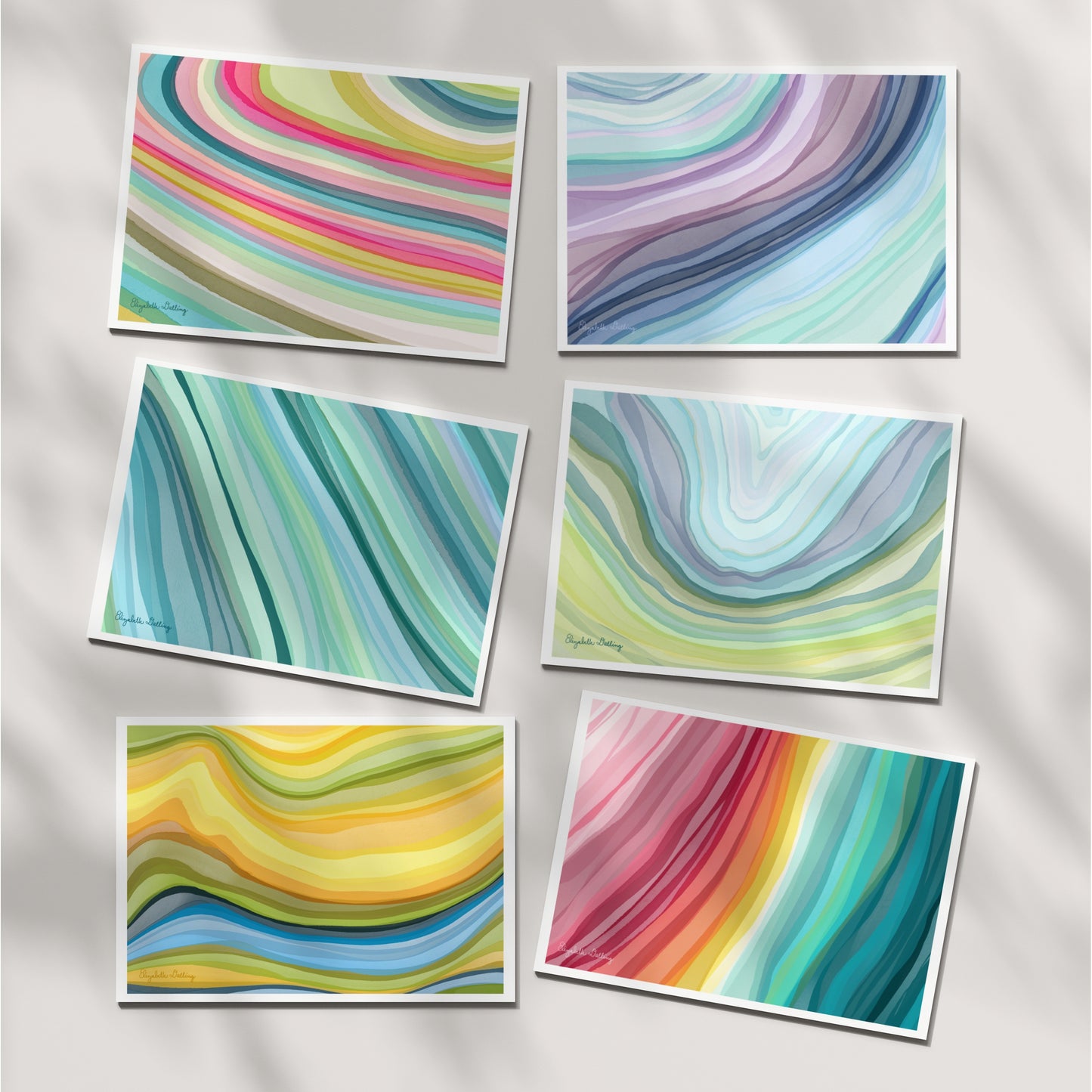 Ribbons of Color Card Set