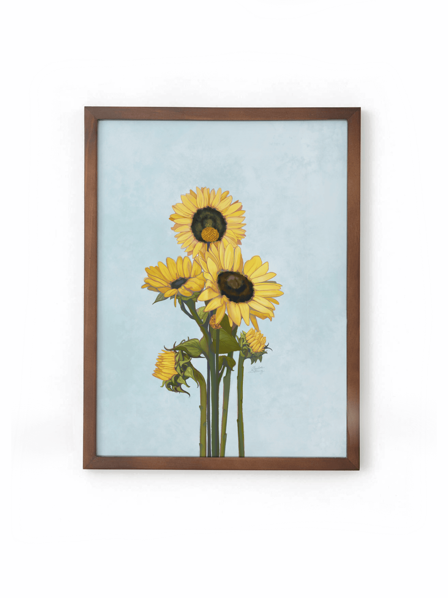 Sunflowers Are Good For You Print