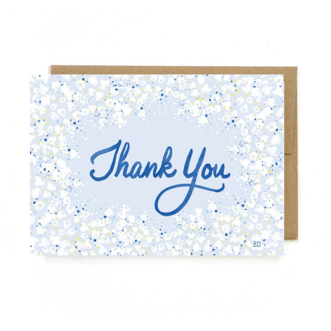 Lily of the Valley Thank You Card