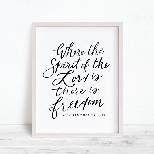 There Is Freedom Print