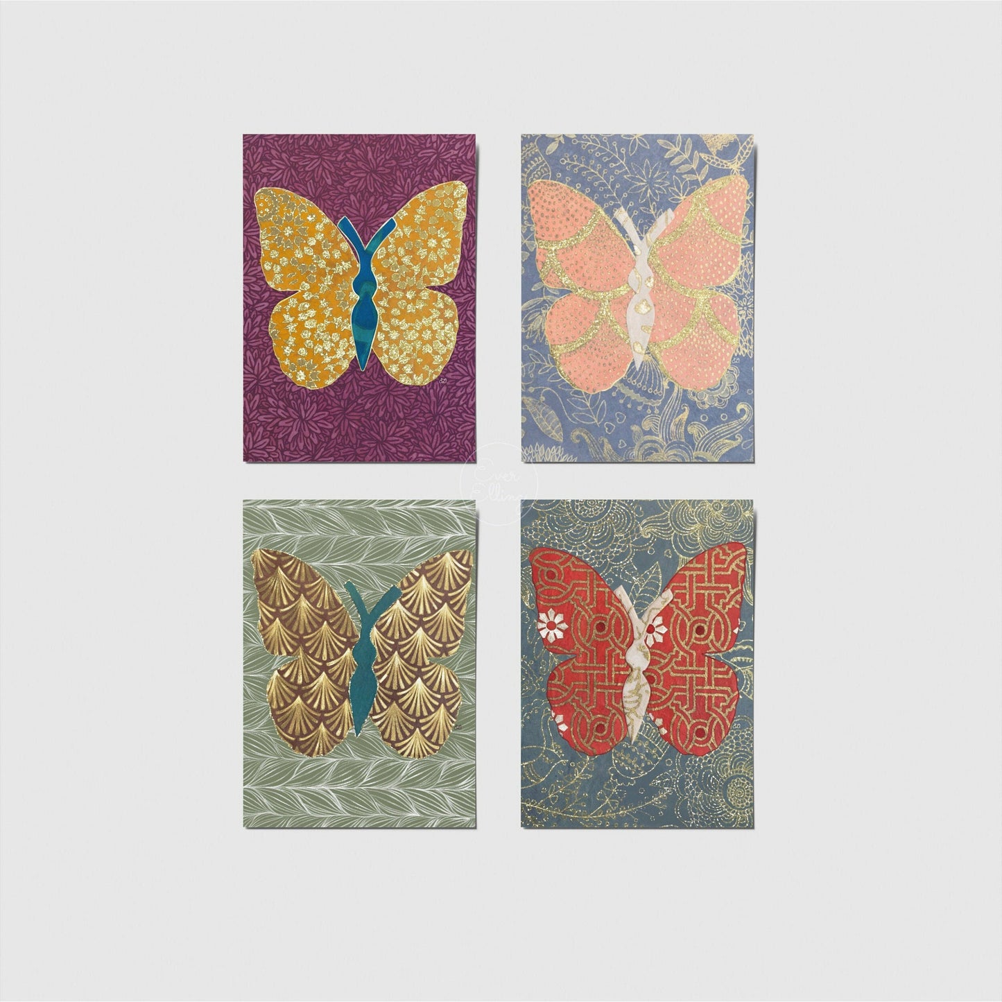 Butterfly Postcard Set