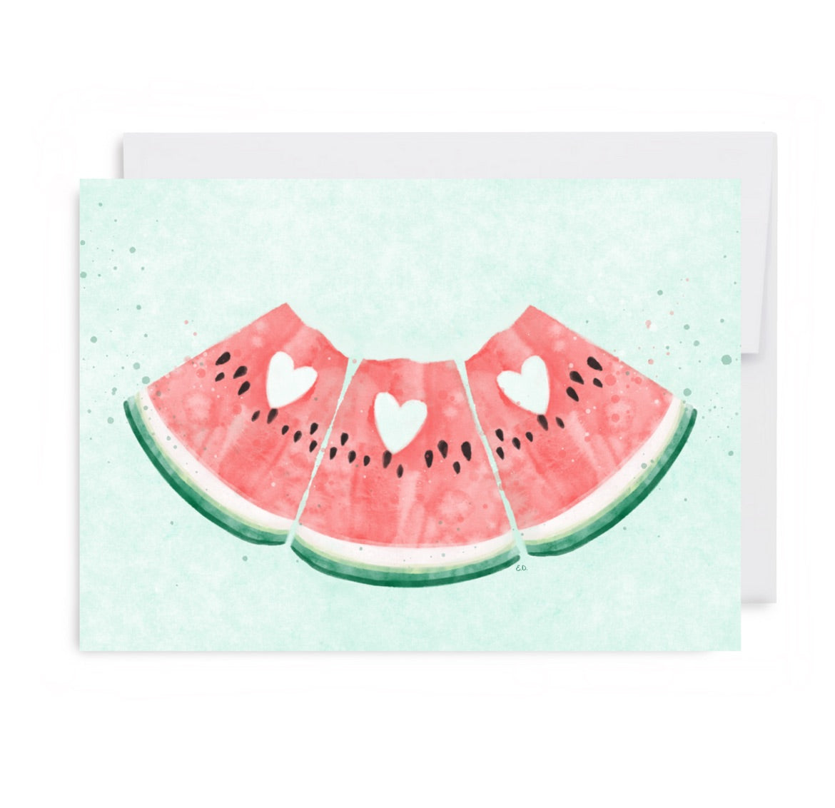 Slices Of My Heart Card