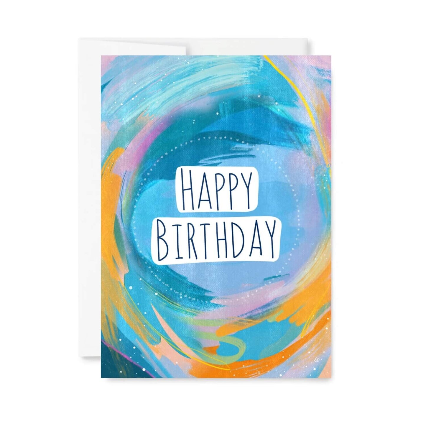 Paint Your Feelings - Happy Birthday Card